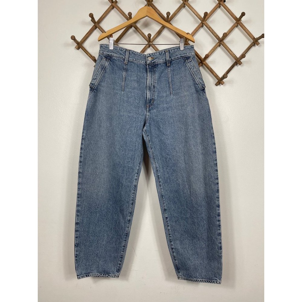 AGOLDE Darted Balloon Baggy Tapered Jeans - Picture 2 of 11
